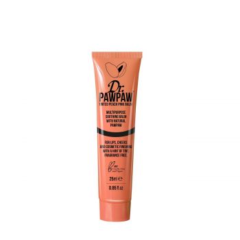 Multipurpose soothing balm with natural pawpaw - for lips,cheeks - peach 25 ml