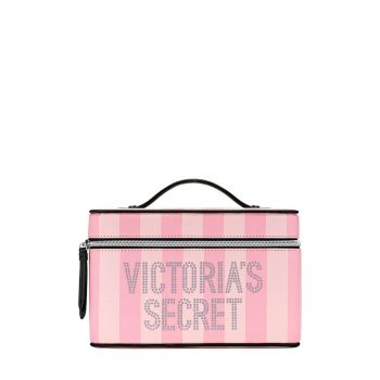 Signature stripe vanity case