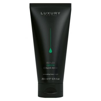 Masca Nuantatoare - Reflex Green Color Mask Luxury Hair Pro, Green Light, nuanta Green, 200 ml