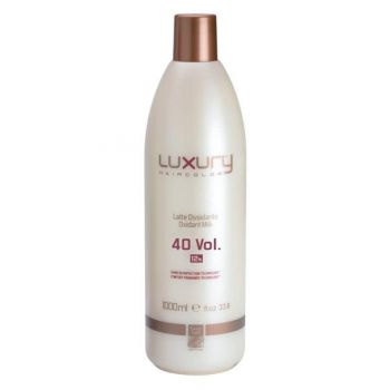 Oxidant pentru Par 12% - Oxidant Milk 40 Vol. 12% Luxury Hair Color, Green Light, 1000 ml