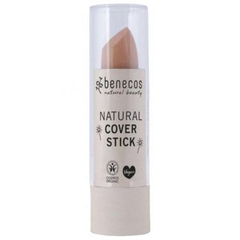 Stick Corector Bio pentru Cearcane si Imperfectiuni Benecos, nuanta Vanilla, 4,5 g