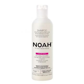 Sampon cu Fitocheratina de Orez pentru Par Vopsit 1.6 Noah, 250ml