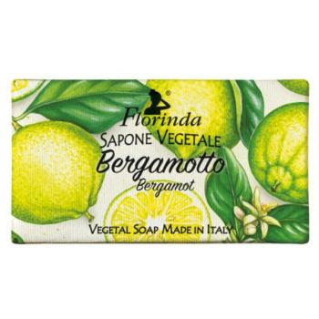 Sapun Vegetal cu Flori de Bergamota Florinda La Dispensa, 100 g