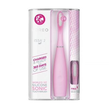 Issa 2 pearl pink oral care set