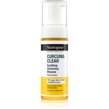 Neutrogena Curcuma Clear spuma de curatare revigoranta