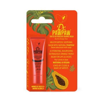 Balsam Multifunctional Dr Paw Paw - nuanta Orange, 10 ml ieftin