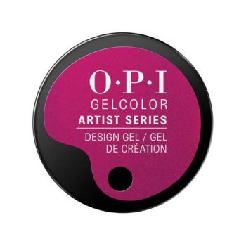 Gel Unghii Semipermanent pentru Design - OPI GelColor Artist Series A Fuchsia Too Many, 6 g