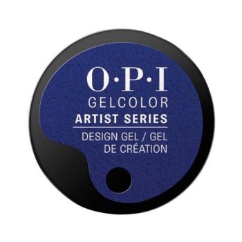 Gel Unghii Semipermanent pentru Design - OPI GelColor Artist Series Indigo and Out We Go, 6 g