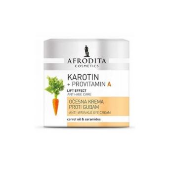 Crema Contur Ochi - Cosmetica Afrodita Karotin Eye Cream, 15 ml