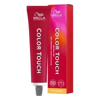 Vopsea de Par Demipermanenta - Wella Professionals Color Touch, 8/81, blond deschis albastrui cenusiu, 60 ml