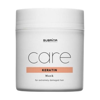 Masca cu Keratina pentru Par Extrem de Deteriorat - Subrina Care Keratin Mask for Extremely Damaged Hair, 500 ml