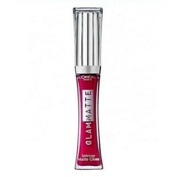 Luciu de buze Loreal Glam Matte, Nuanta 510 Cherry Crop