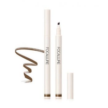 Creion sprancene efect Microblading Focallure, 03 Deep Brown