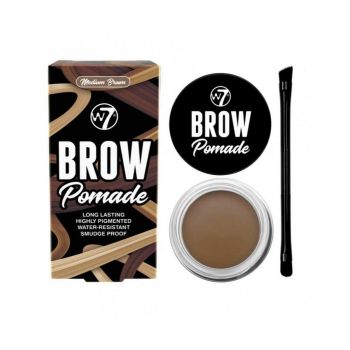 Gel Sprancene W7 Brow Pomade, Nuanta Medium Brown