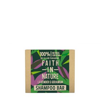 Lavander & geranium shampoo bar 85 gr