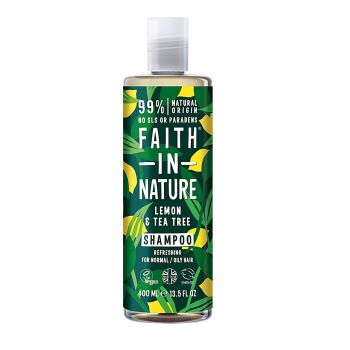 Lemon & tea tree shampoo 400 ml