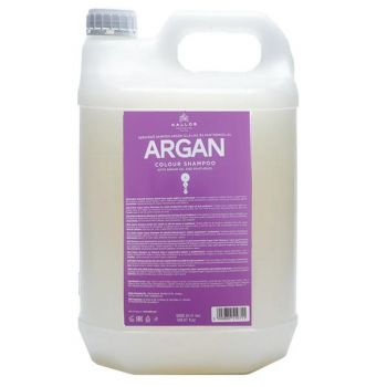 Sampon cu Aroma de Ulei de Argan pentru Par Vopsit - Kallos Argan Colour Shampoo 5000ml