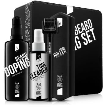 Angry Beards Dude's Cosmetics set cadou pentru barbă