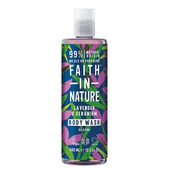 Lavander & geranium body wash 400 ml