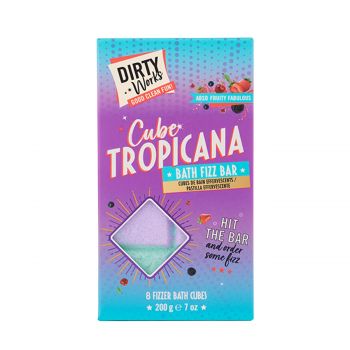 Cube tropicana bath fizz bar 200 gr