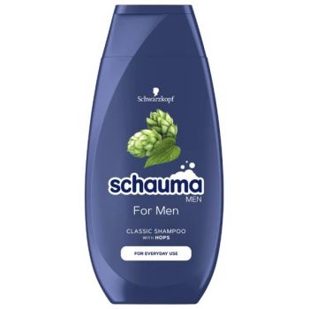 Sampon cu Extract de Hamei, pentru Barbati - Schwarzkopf Schauma For Men Classic Shampoo for Everyday Use, 250 ml