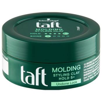 Crema Modelatoare pentru Par - Schwarzkopf Taft Undone Look Molding Styling Clay Hold 5+, 75 ml