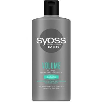 Sampon pentru Barbati pentru Volum - Syoss Men Volume Shampoo for Normal to Thin Hair, 440 ml