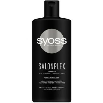 Sampon pentru Par Stresat si Deteriorat - Syoss Salonplex Shampoo for Stressed, Damaged Hair, 440 ml