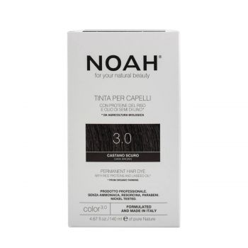 Hair dye, natural - permanent, 3.0 dark brown 140 ml