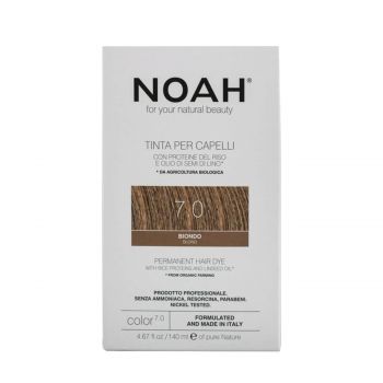 Hair dye, natural - permanent,7.0 blond 140 ml