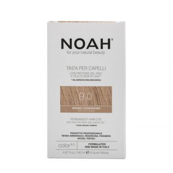 Hair dye, natural - permanent,9.0 very light blond 140 ml