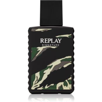 Replay Signature For Him Eau de Toilette pentru bărbați