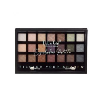 Paleta de farduri Dodo Girl, 21 culori, Color Your Shades, A