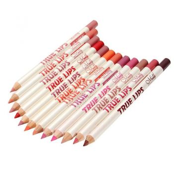 Set 12 creioane de buze Menow, True Lips