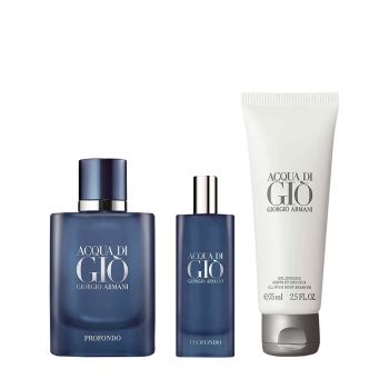 Acqua di gio profondo set 130 ml