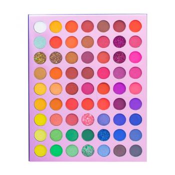 Paleta farduri de ochi Fabbla, 63 Colors Eyeshadow Palette