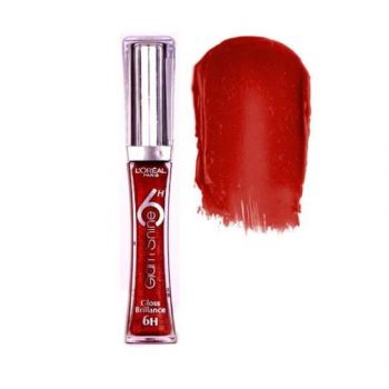 Luciu de buze / gloss buze Loreal Glam Shine, Nuanta 503 Unlimited Red