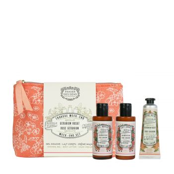 Rose geranium pouch set  170 ml