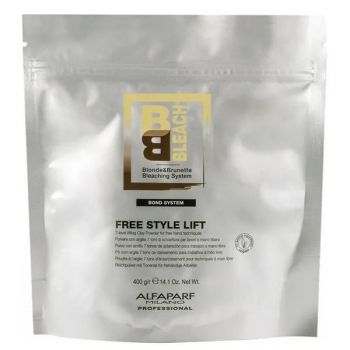 Pudra Decoloranta pentru Tehnici Libere - Alfaparf Milano BB Bleach Free Style Lift Bleaching Powder, 400g