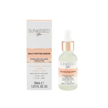 Ser pentru fata, Sunkissed Skin, Multi Peptide Serum, 30 ml