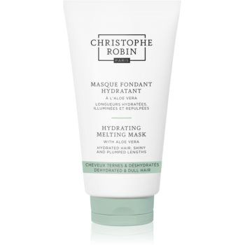 Christophe Robin Hydrating Melting Mask with Aloe Vera masca hidratanta pentru par uscat