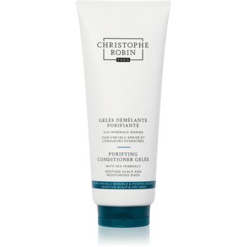 Christophe Robin Purifying Conditioner Geleé with Sea Minerals balsam gel pentru par usor de pieptanat