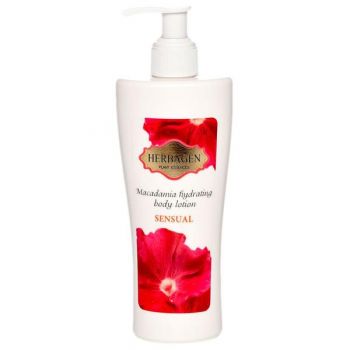 Lapte de Corp cu Ulei de Macadamia Sensual Herbagen, 200ml