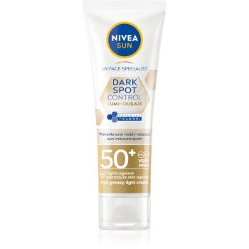 NIVEA SUN Luminous 630 lotiune tonica impotriva petelor