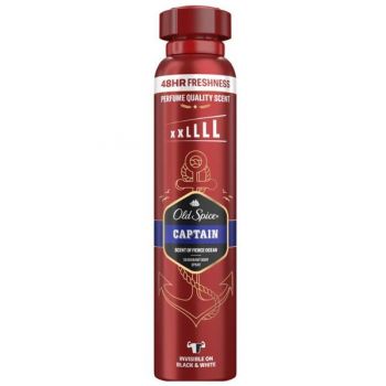 Deodorant Spray pentru Barbati - Old Spice Captain Deodorant Body Spray, 250 ml de firma original