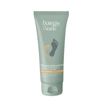 Peeling exfoliant pentru picioare cu samburi de caise si extract de menta