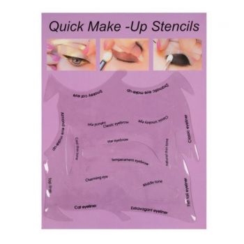 Sabloane fard si tus, Makeup, Quick Makeup Stencils