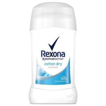 Deodorant Antiperspirant Stick pentru Femei - Rexona MotionSense Cotton Dry 48h, 40 ml