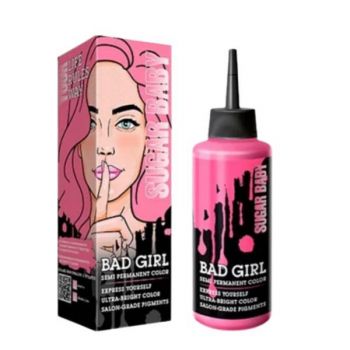 Vopsea directa semi-permanenta  - Bad Girl - Sugar Baby / Roz pastel, 150ml