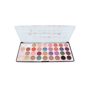 Paleta farduri de ochi Fabbla, Pressed Pigment Palette, 36 Colors Eyeshadow, 01